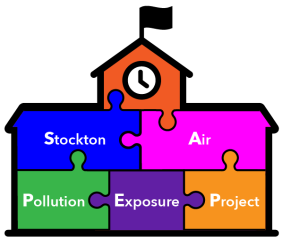 SAPEP Logo - building cut into puzzles pieces representing different areas