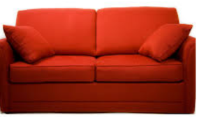 Red couch
